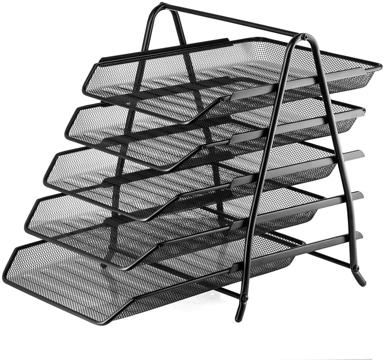 Black Desk Organizer