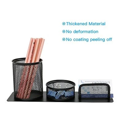 3 compartment pencil holder