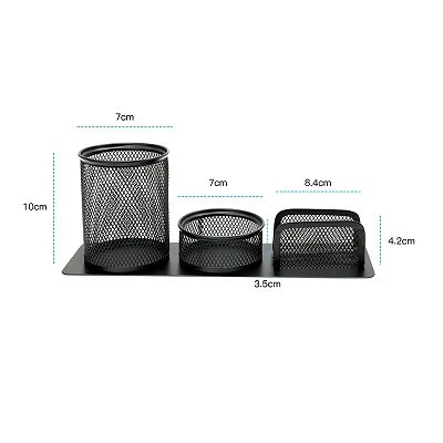 black pen holder