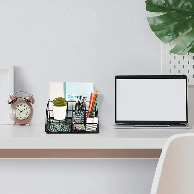product-400-400 black desk organiser