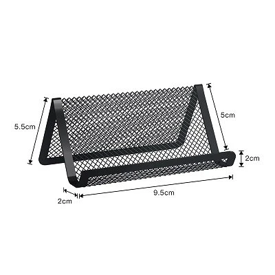 black desk organizer set