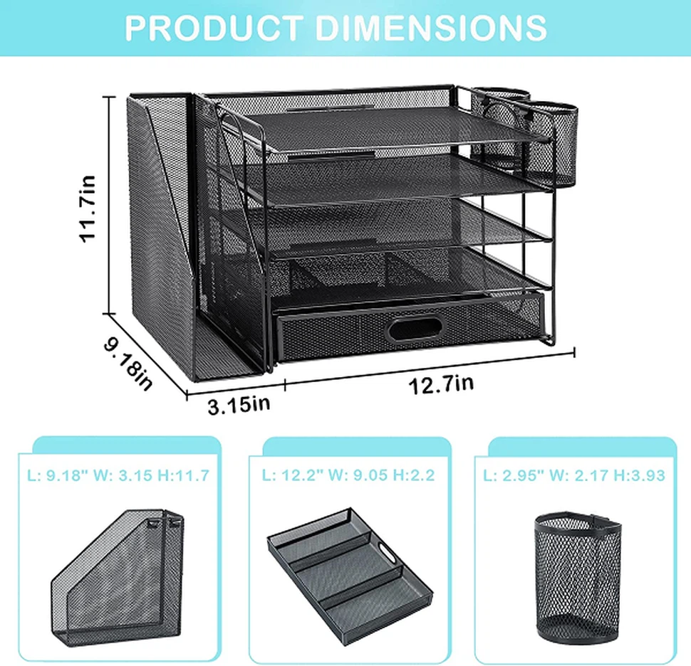 black mesh letter tray black mesh letter tray