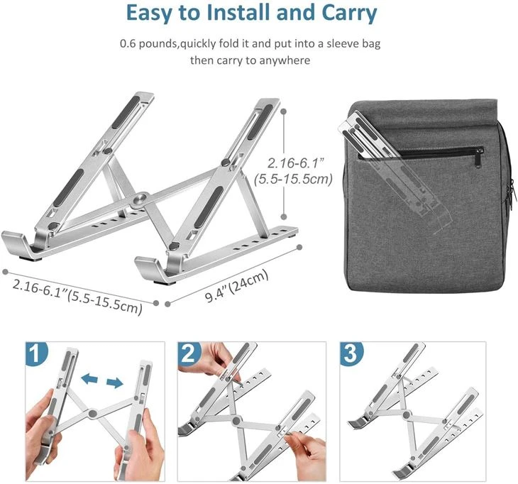 Aluminum Computer Laptop Stand