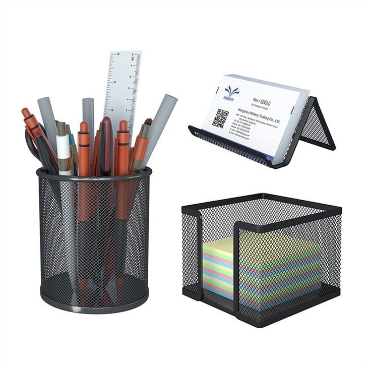 metal mesh desk organizer set metal mesh desk organizer set