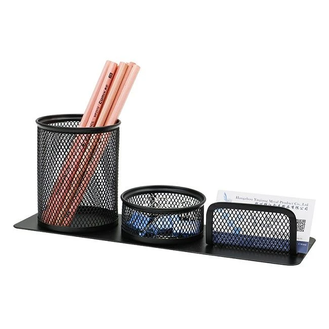 Office Metal Pen Organizer