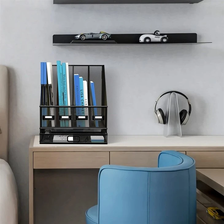 stationery magazine holder