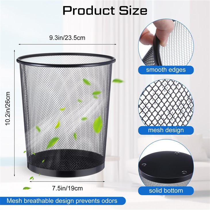Wire Metal Waste Basket