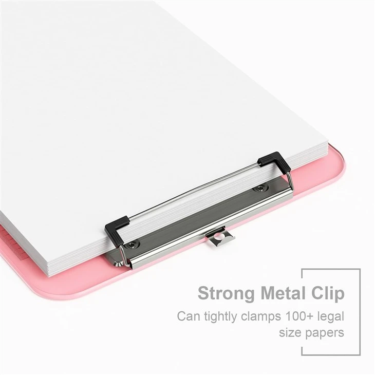 Translucent Clip Board with Low Profile