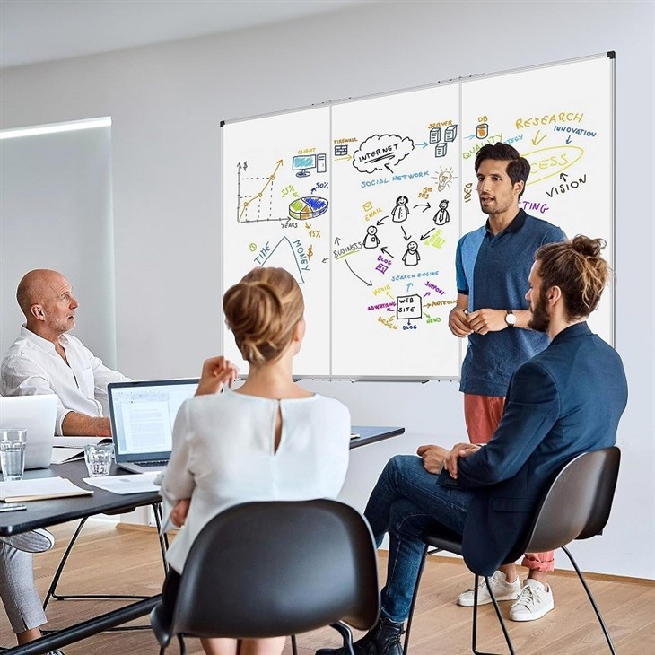 magnetic dry erase board large