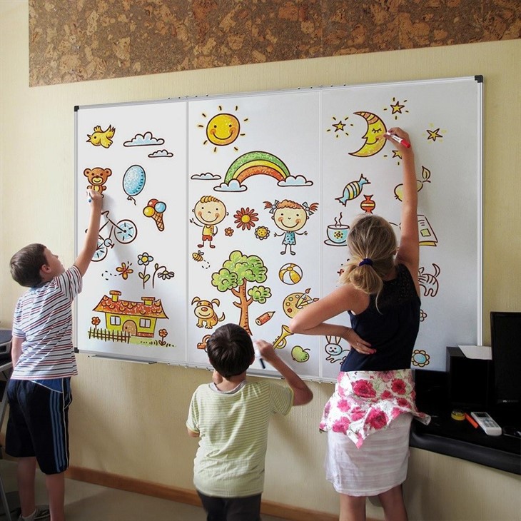 aluminum frame whiteboard