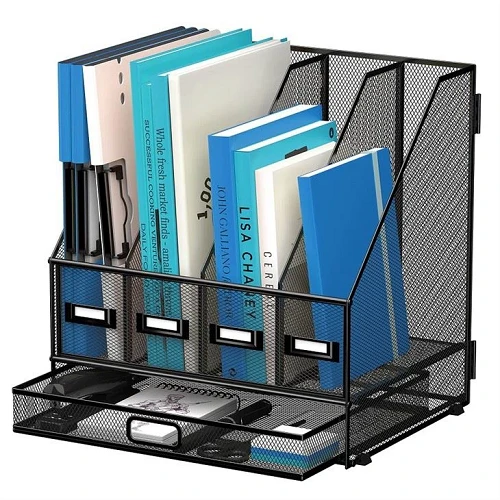 Metal Mesh Magazine Holder Metal Mesh Magazine Holder