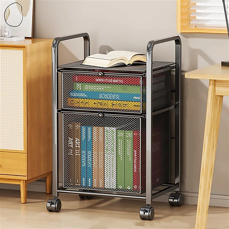 Office Organizer Rolling Utility Cart for Classroom