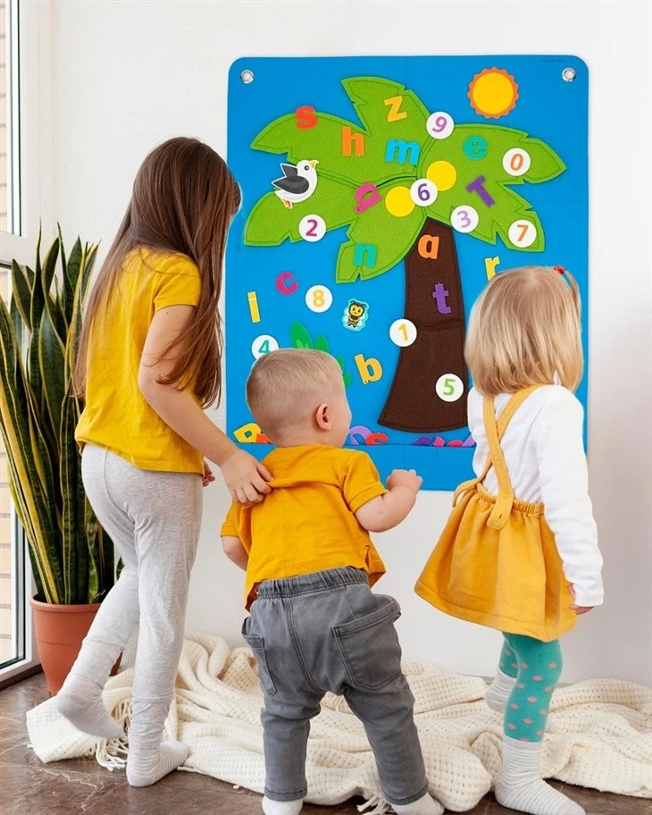 Wall Display Felt Board Wall Display Felt Board