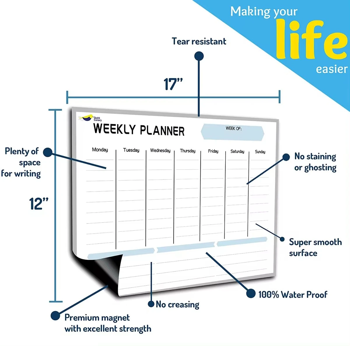 Magnetic whiteboard Magnetic whiteboard