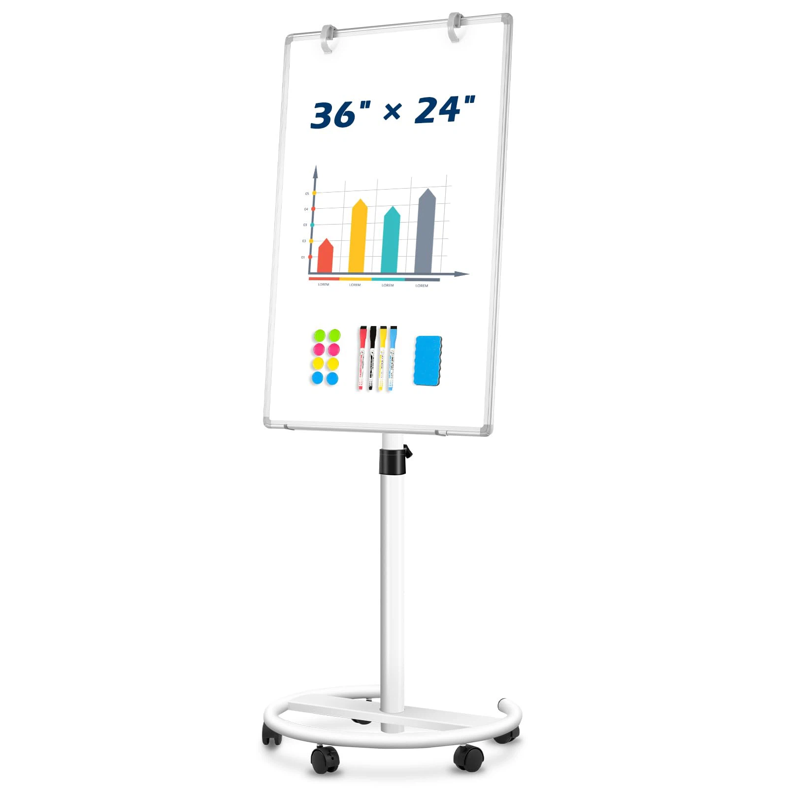 Magnetic White Board with Stand Magnetic White Board with Stand