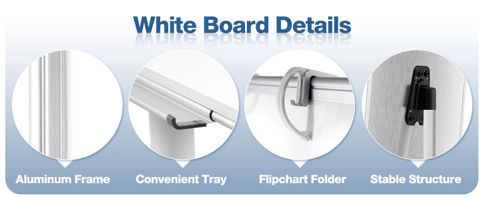 Dry Erase Standing Whiteboard Dry Erase Standing Whiteboard