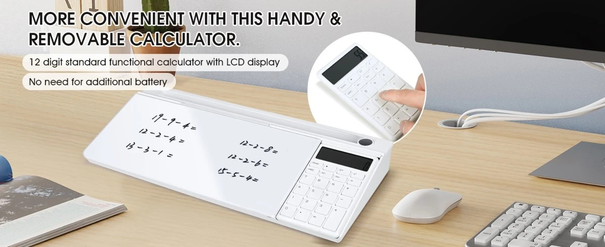 desk glass white board desk glass white board
