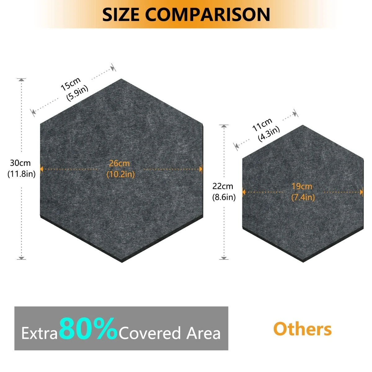 Home Office Felt Hexagon Board Home Office Felt Hexagon Board