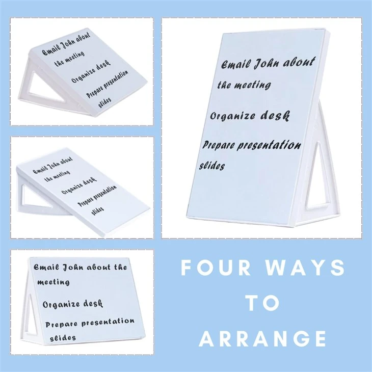 A5 Desktop Stand-Up Whiteboard A5 Desktop Stand-Up Whiteboard